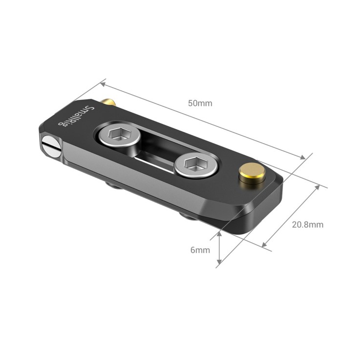 Szyna niskoprofilowa NATO SmallRig BUN2468 50 mm
